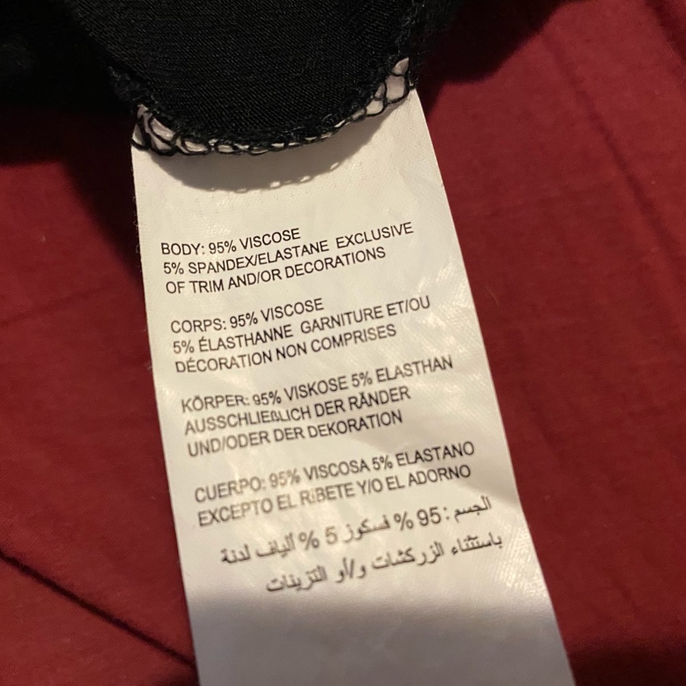 MICHEL STUDIO TEE W/LEATHER DETAIL - Picture 10 of 10